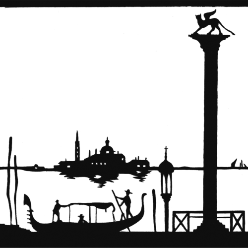 rigore nero museo precinema silhouettes teatri ombre
