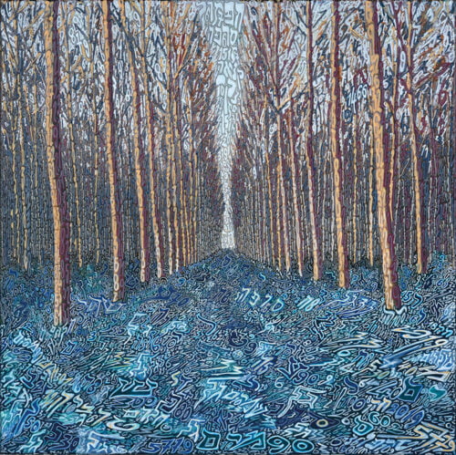 Tobia Ravà Algoritmi trascendentali Fondazione Bevilacqua La Masa Venezia tempesta nel bosco