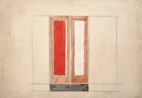 roma 50-60 galleria marchetti pegoraro tano festa studio per persiana