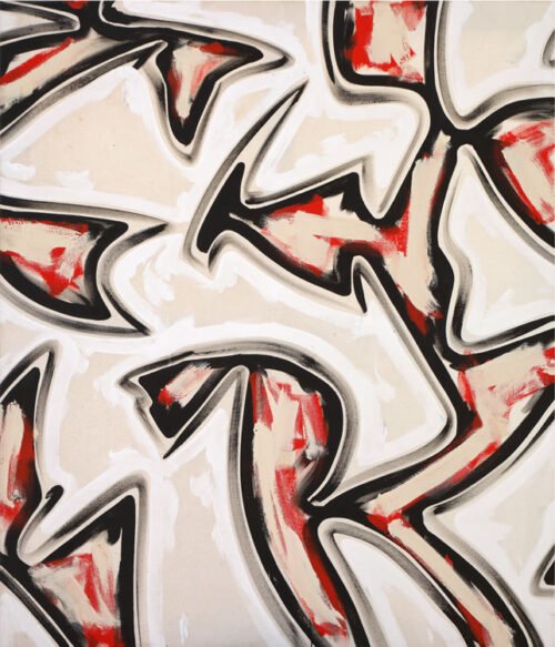 Gianni-Asdrubali-Senza-titolo,-1988-89-Pittura-industriale-su-tela-cm-143-x-122 notargiacomo asdrubali dittico catalogo galleria marchetti roma