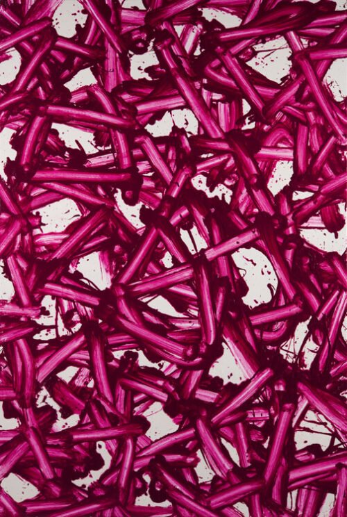 Gianni-Asdrubali-Zatombo,-2023-Pittura-industriale-su-plexiglas--cm-183-x-119 notargiacomo asdrubali dittico catalogo galleria marchetti roma zatombo