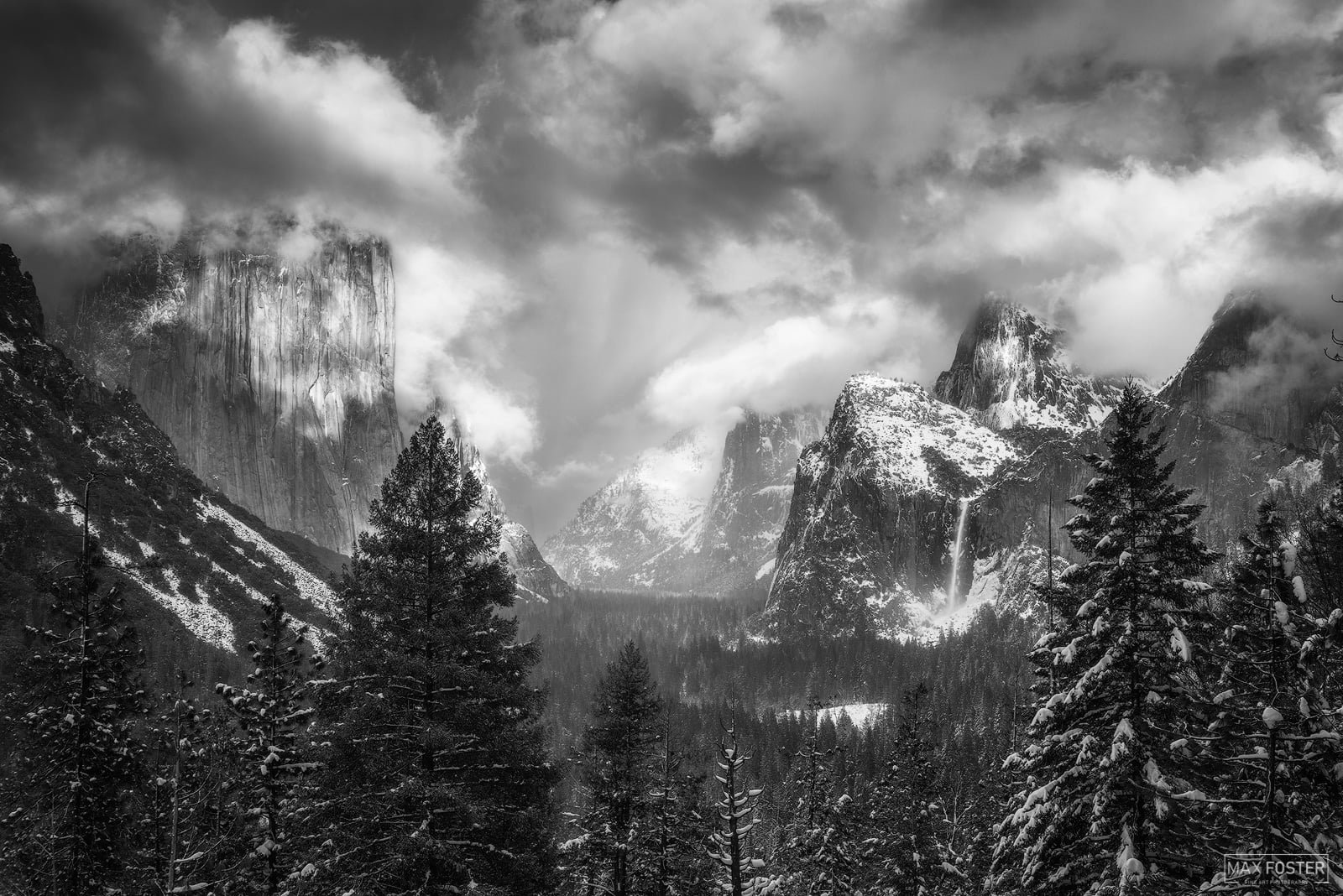 Architettura e paesaggio nella fotografia Ansel Adams Majestic Valley Yosemite National Park