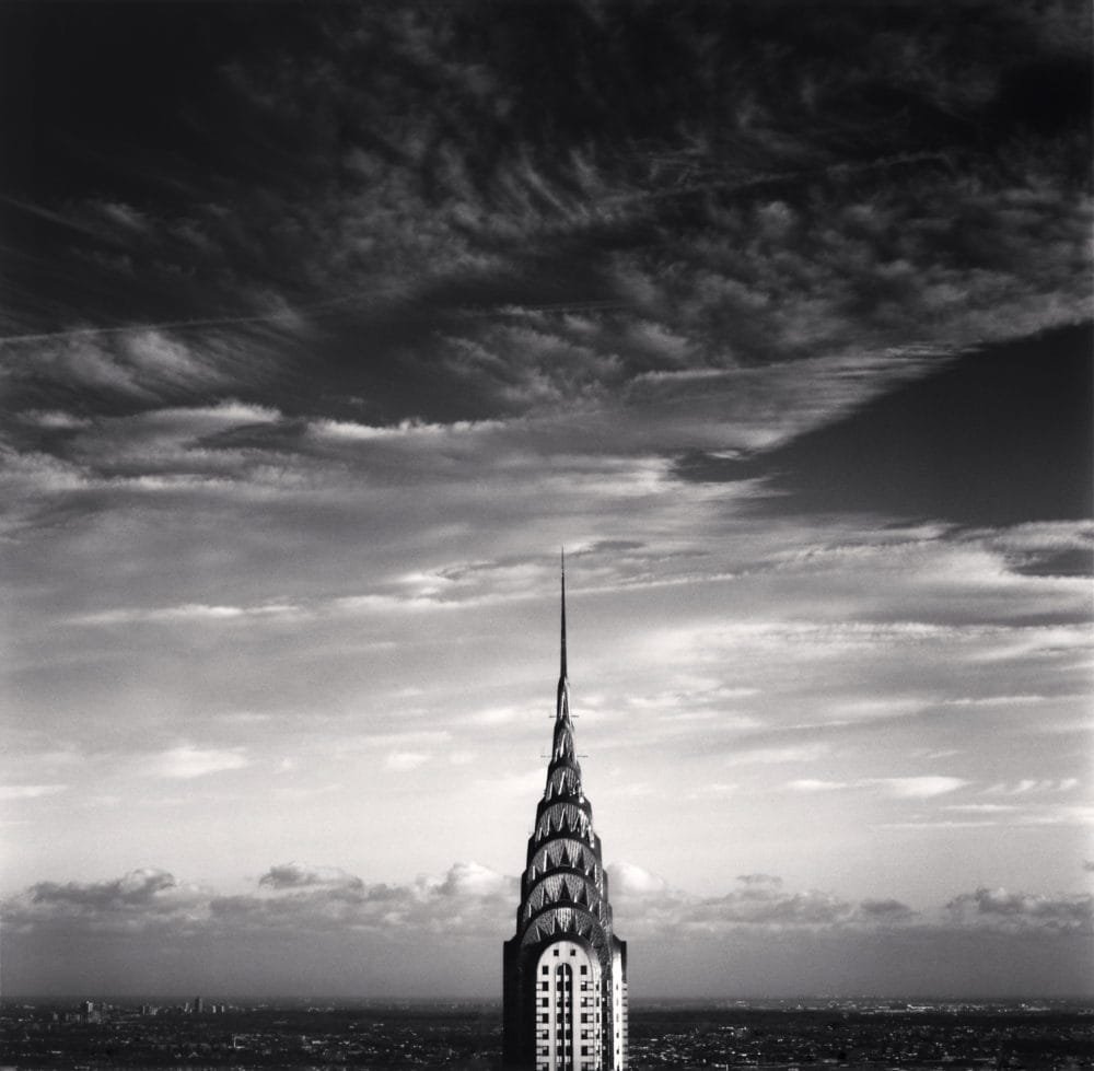Architettura e paesaggio nella fotografia Michael Kenna Chrysler Building New York