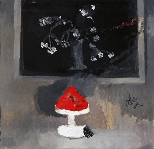 Alberto Gianquinto Le fragole, 1984 Fluttuazioni del visibile Artisti fra immagine e figura