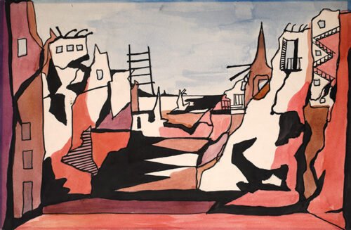 Giulio Turcato La pace non viene da sola, 1950 Fluttuazioni del visibile Artisti fra immagine e figura