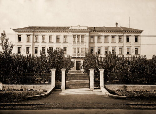 Stazione Bacologica Sperimentale come appariva il 13 settembre del 1936