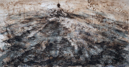 Acque-misteriose,-2013-tecnica-mista-su-carta--144x276-cm raffaele minotto elementi sensoriali mostra acque misteriose