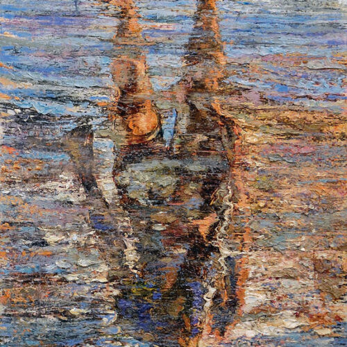 raffaele minotto elementi sensoriali mostra figura riflessa