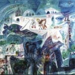 Abdallah Kaled la patria interiore galleria nino sindoni 2018 blu mediterraneo