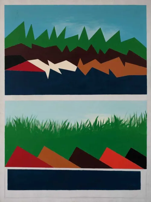 Angeli-Astratto-geometrico-1973-74 Franco angeli full fathom five 2015 galleria marchetti astratto geometrico