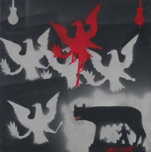 Angeli-Souvenir-1976-77 Franco angeli full fathom five 2015 galleria marchetti souvenir