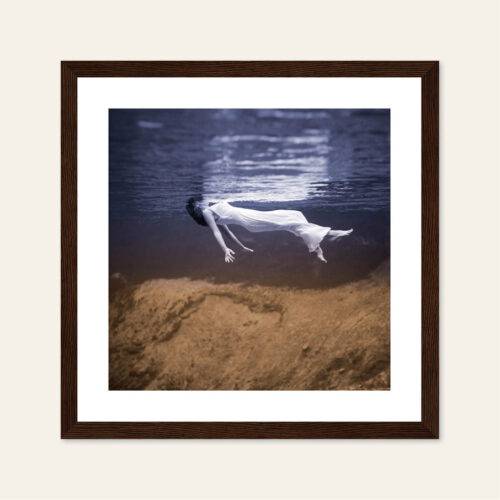 underwater Toni Frissell poster cornice