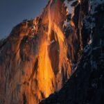 Firefall Galen Rowell Last Light on Horsetail Fall Original Type C Photograph