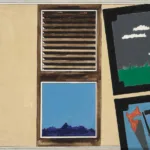 tano festa mi aprirò nel sole opere 1960-1987 interno particolare persiana