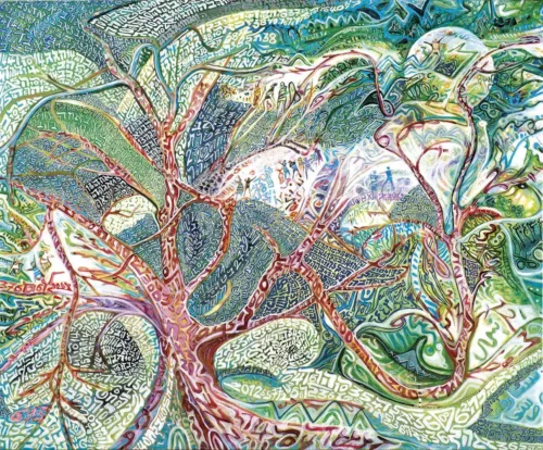 Khaled-Rava-Germoglio-di-speranza Abdallah Kaled la patria interiore galleria nino sindoni 2018 germoglio di speranza ravà