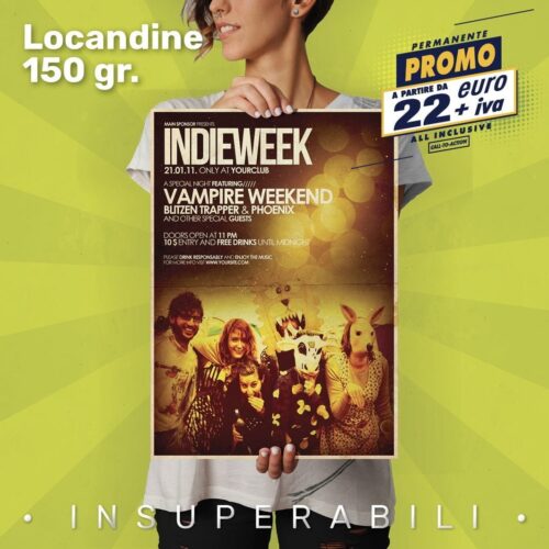Locandine A3+ . Insuperabili