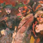 mino maccari l'ironia visionaria galleria marchetti roma cinque figure