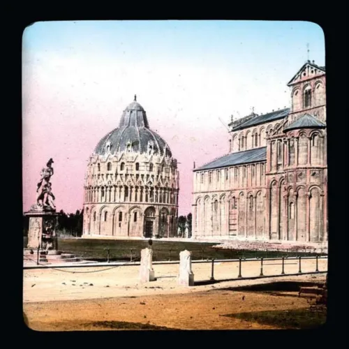 Pisa. Baptistery of Pisa dickens in italy museo precinema zotti minici