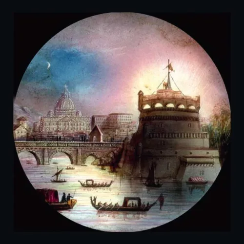 Rome. St. Angel Castle and St. Peter dickens in italy museo precinema zotti minici