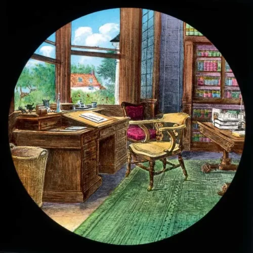 Scrivania di Charles Dickens dickens in italy museo precinema zotti minici