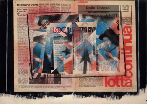 Angeli-Frammenti franco angeli opere 1958-1988 mostra Wegil roma frammenti