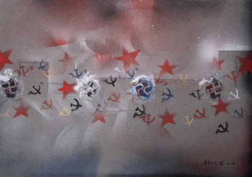 Angeli-St franco angeli opere 1958-1988 mostra Wegil roma s.t.