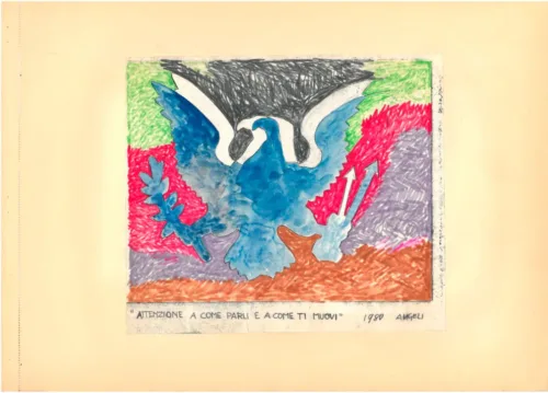 Franco Angeli Gouaches anni 50-80