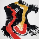 franco angeli opere 1958-1988 mostra Wegil roma giallo rosso nero