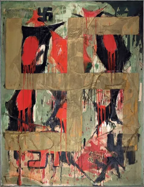 O.A.S.,-1961 franco angeli opere 1958-1988 mostra Wegil roma oas