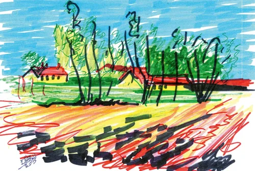 cannarsi il mestiere dell'angelo custo copertina disegno