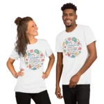 Maglietta unisex . Conchiglie 8 unisex staple t shirt white front 67e2d2e7aabbe 1