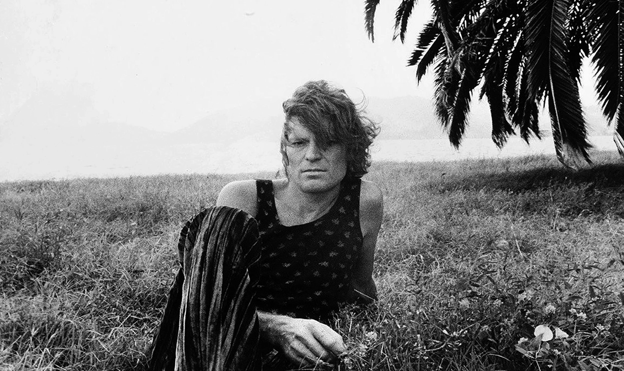 franco angeli Orbetello 1969 foto Marina Ripa di Meana