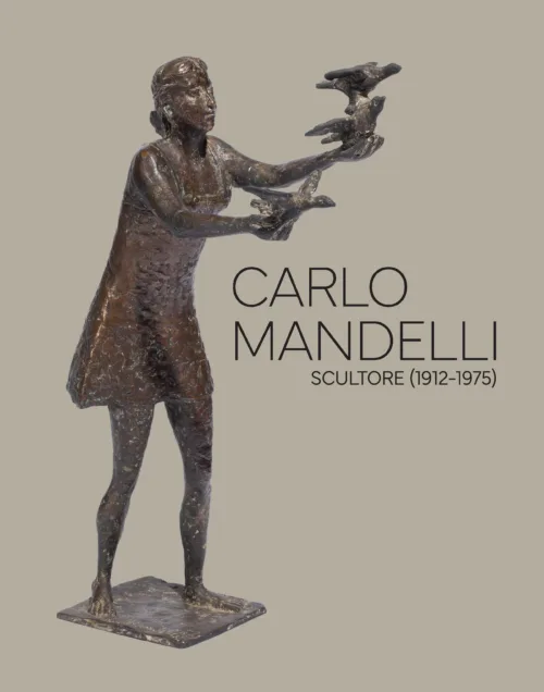 Carlo Mandelli-copertina catalogo PIATTO Carlo Mandelli sultore catalogo copertina