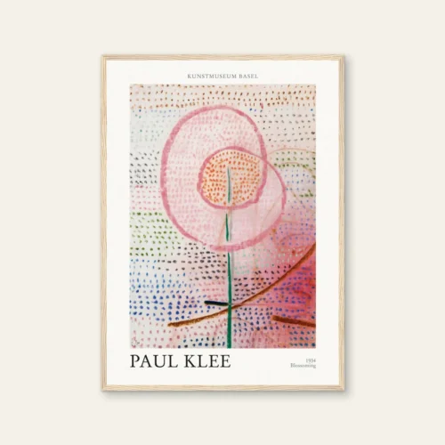 poster con cornice premium blossoming klee