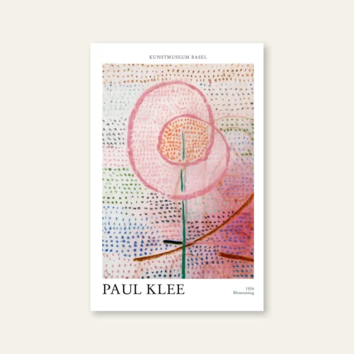 klee poster premium blossoming