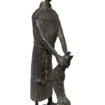 carlo mandelli San Francesco e il lupo bronzo oratorio san rocco padova