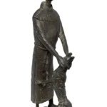 carlo mandelli San Francesco e il lupo bronzo oratorio san rocco padova