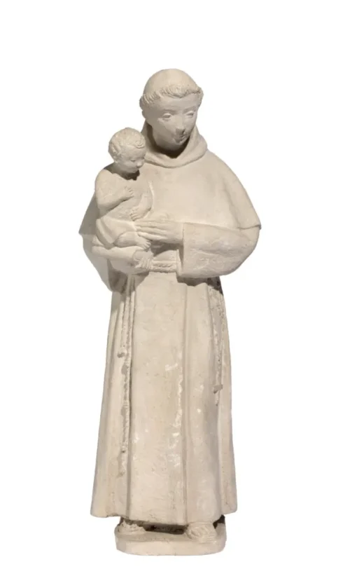 carlo mandelli Sant’Antonio 1956 gesso oratorio san rocco padova