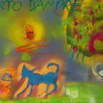 giosetta fioroni La scrittura delle farfalle Opere su carta 1959-2021 Senza titolo 2021 Furto d’amore, 2017