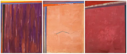 Trittico porta d'Egitto, 1964-9C0A7735 giulio turcato un’arte oceanica viareggio pegoraro trittico porta d'egitto