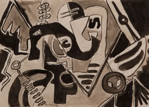 carte per orientarsi Opere su carta del Novecento italiano mimmo rotella