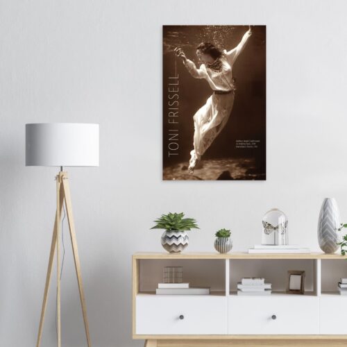 Poster premium . Toni Frissell fotografia fashion model