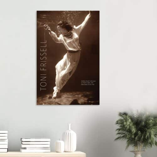 Poster premium . Toni Frissell fotografia fashion model