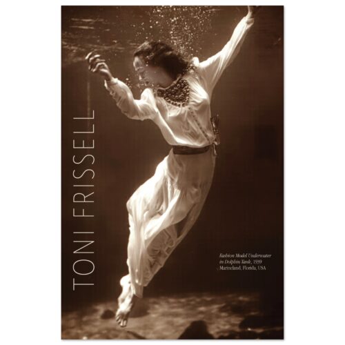 Poster premium . Toni Frissell fotografia fashion model
