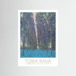 Poster fine art . Bosco glicine