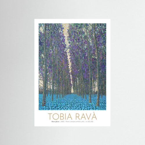 Poster fine art . Bosco glicine