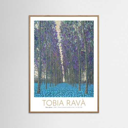 Poster fine art . Bosco glicine