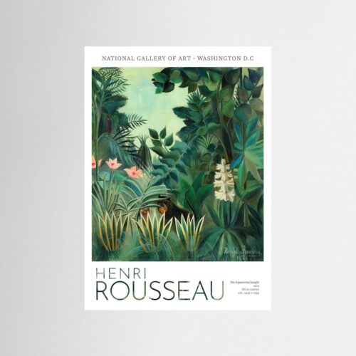 Poster fine art . The Equatorial Jungle