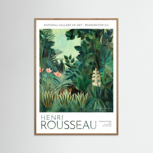 Poster fine art . The Equatorial Jungle