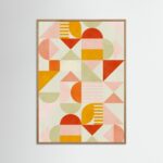 Poster fine art . Bauhaus Fun Pastel 1 Poster fine art . Bauhaus Fun Pastel